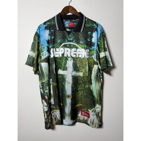 Supreme x Tadanori Yokoo Soccer Jersey 'Green'